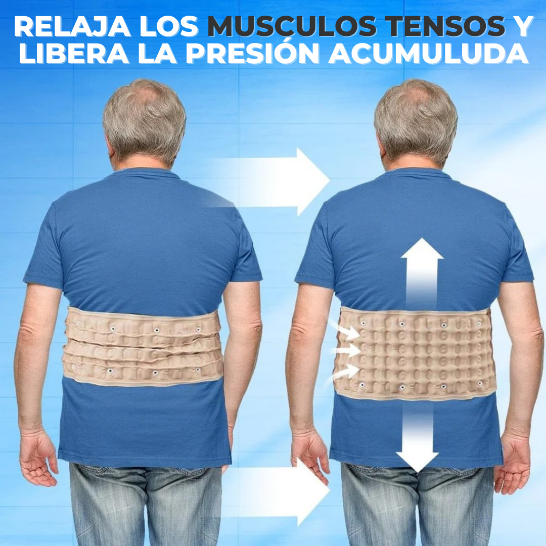 Cinturón Lumbar - Alivia dolores de espalda con 15 minutos al día