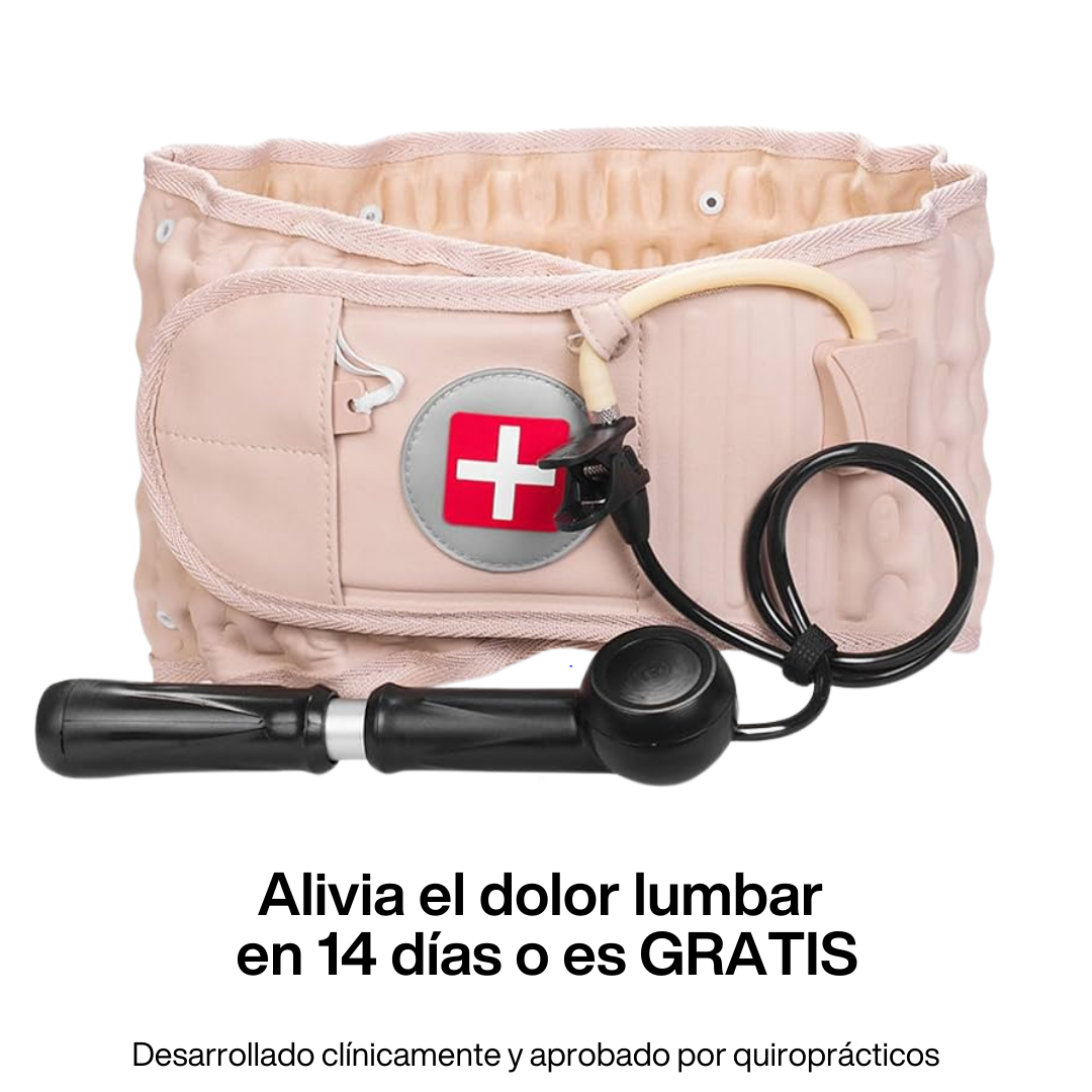Cinturón Lumbar - Alivia dolores de espalda con 15 minutos al día
